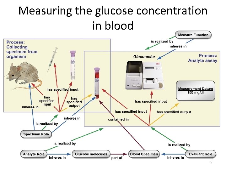 Measuring the glucose concentration in blood 9 