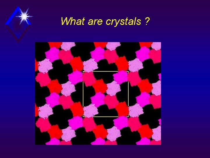 What are crystals ? 