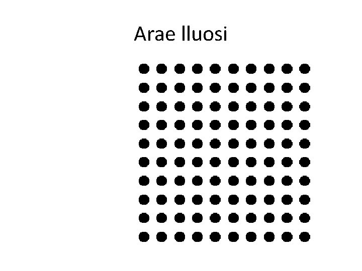 Arae lluosi 