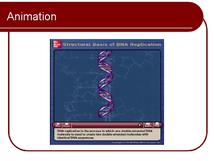 Animation Please note that due to differing operating systems, some animations will not appear