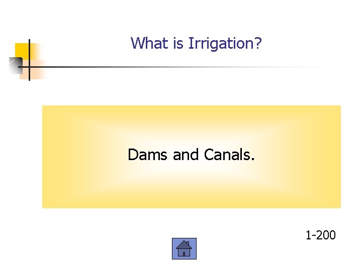 What is Irrigation? Dams and Canals. 1 -200 