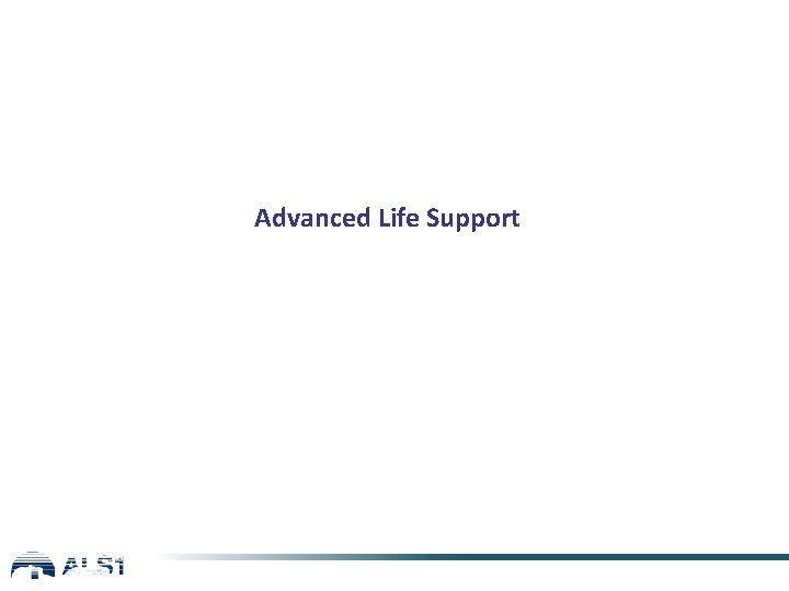 Advanced Life Support 
