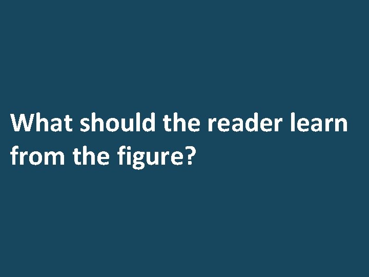 What should the reader learn from the figure? 