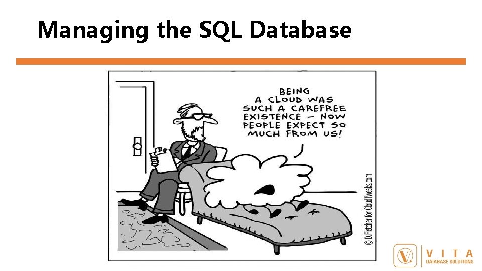 Managing the SQL Database 