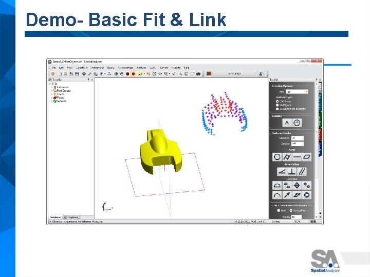 Demo- Basic Fit & Link 
