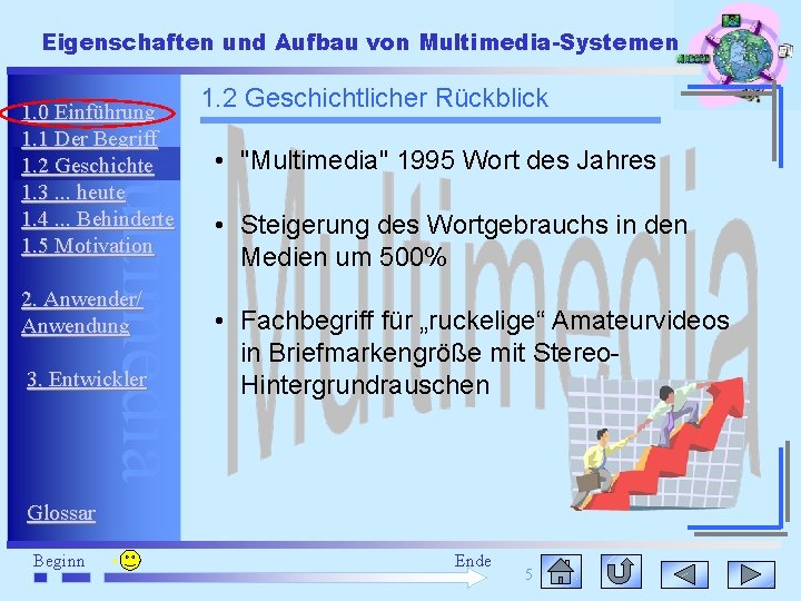 Eigenschaften und Aufbau von Multimedia-Systemen Multimedia 1. 0 Einführung 1. 1 Der Begriff 1.