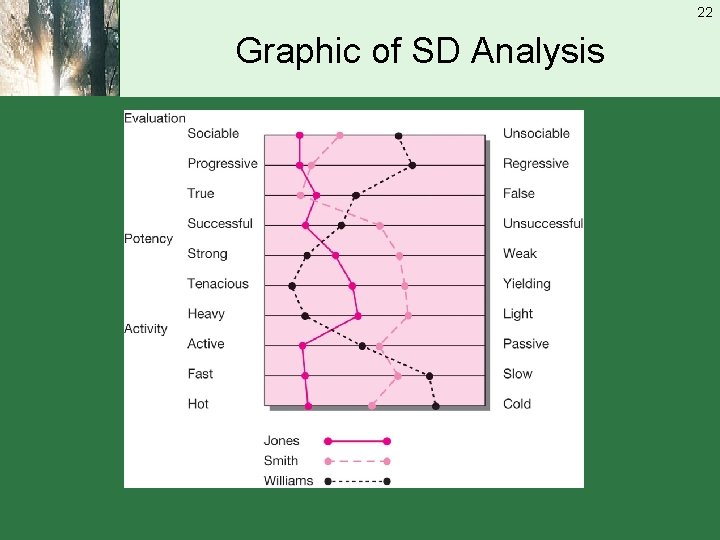 22 Graphic of SD Analysis 