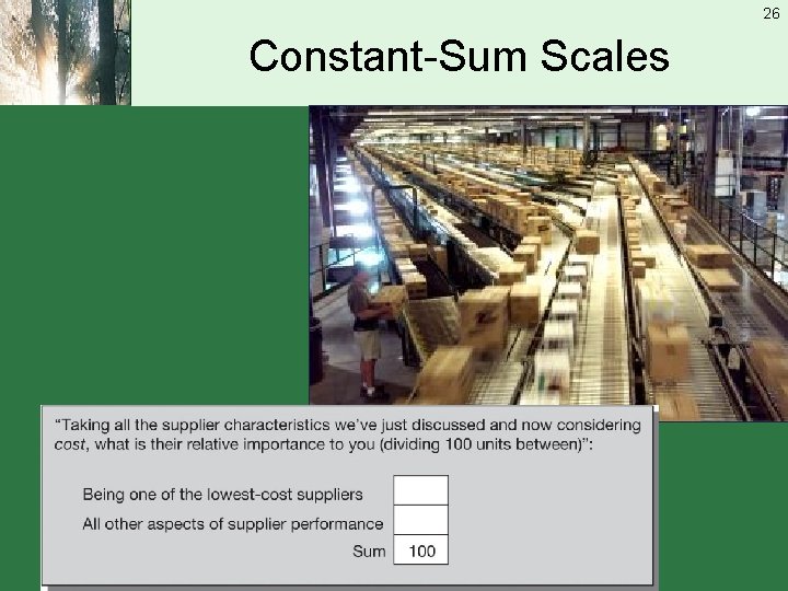 26 Constant-Sum Scales 
