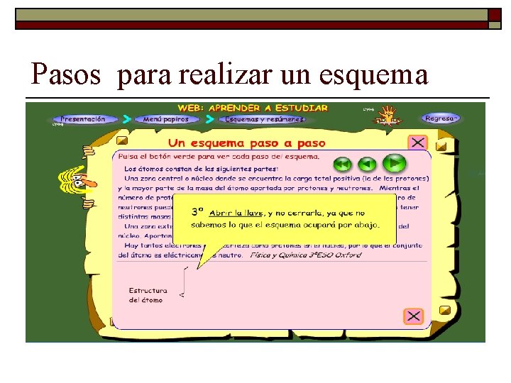 Pasos para realizar un esquema 