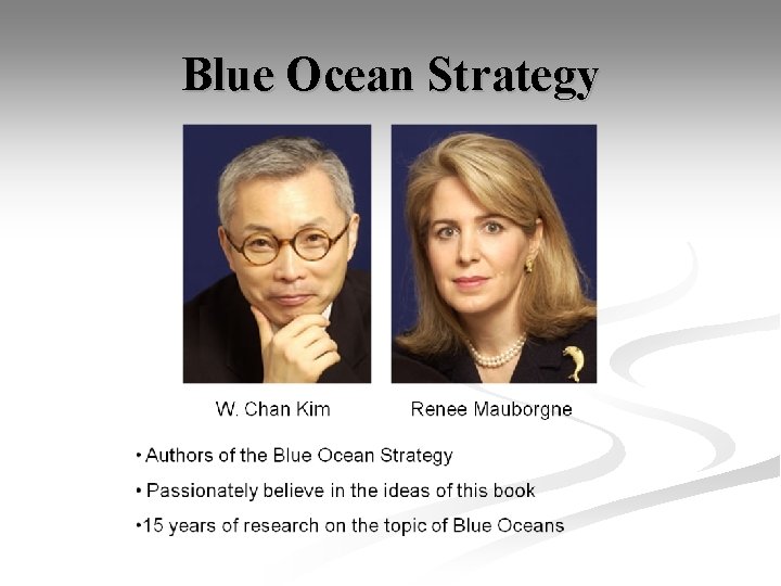 Blue Ocean Strategy 