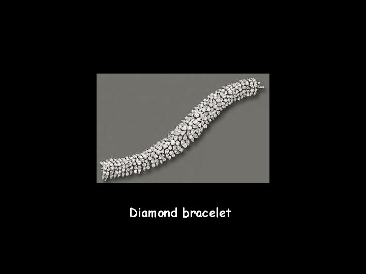 Diamond bracelet 