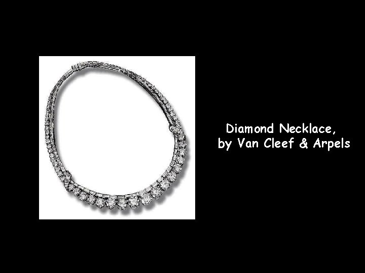 Diamond Necklace, by Van Cleef & Arpels 