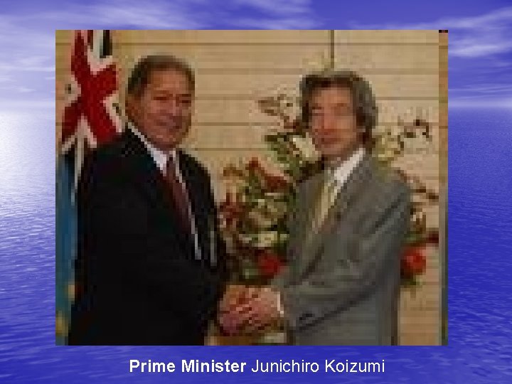 Prime Minister Junichiro Koizumi 