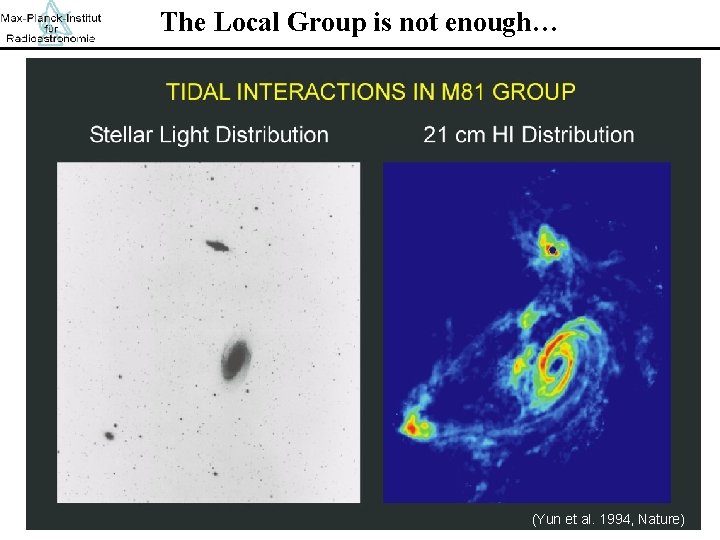 The Local Group is not enough… • Accuracy of VLBA is good enough for