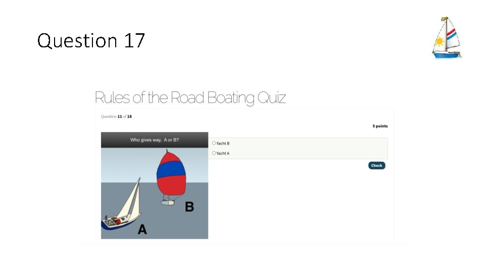 Question 17 