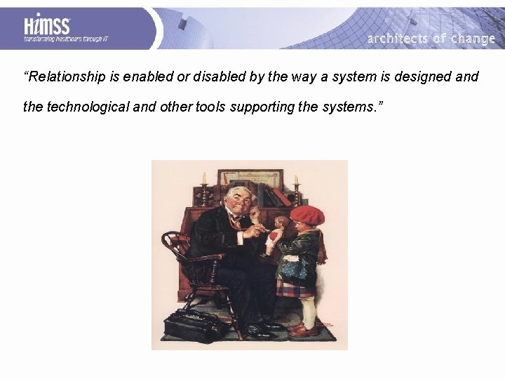 “Relationship is enabled or disabled by the way a system is designed and the