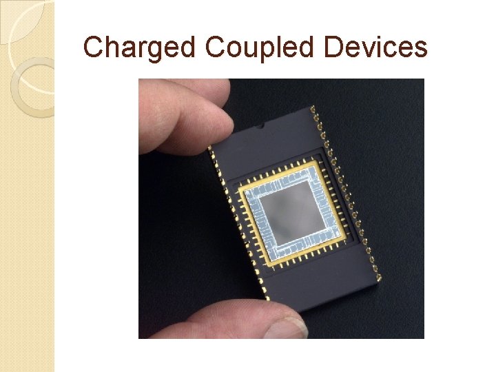Charged Coupled Devices 