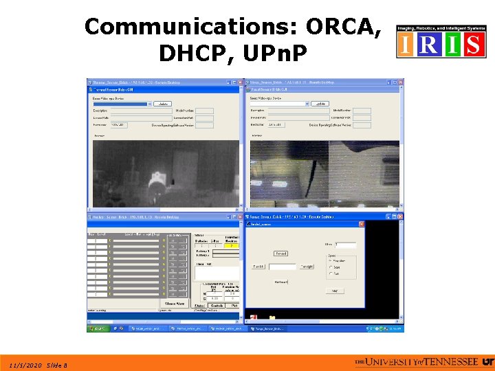 Communications: ORCA, DHCP, UPn. P 11/5/2020 Slide 8 