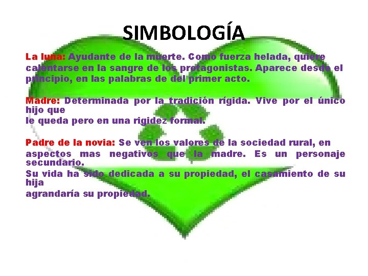SIMBOLOGÍA La luna: Ayudante de la muerte. Como fuerza helada, quiere calentarse en la SIMBOLOGÍA La luna: Ayudante de la muerte. Como fuerza helada, quiere calentarse en la