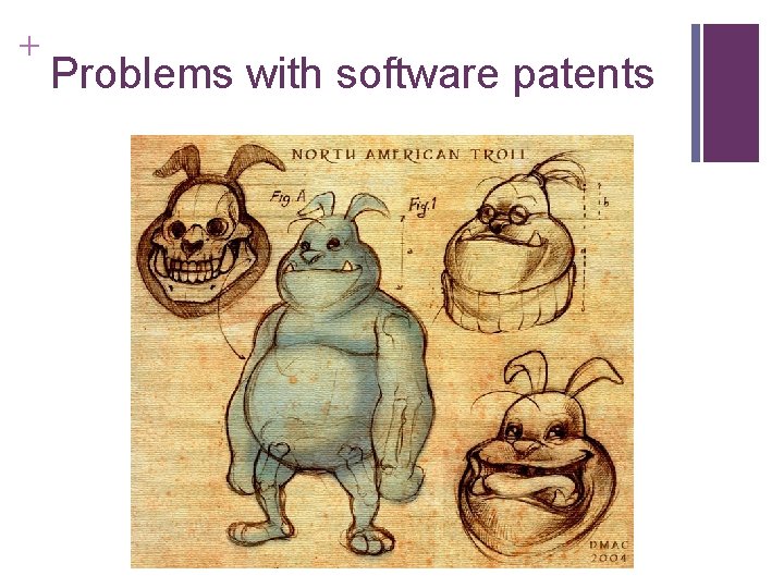 + Problems with software patents 