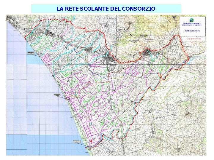 LA RETE SCOLANTE DEL CONSORZIO 