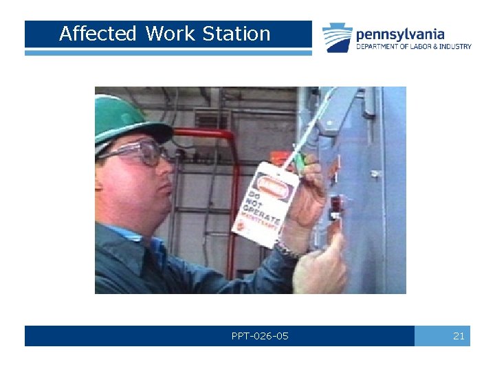 Affected Work Station PPT 026 05 21 