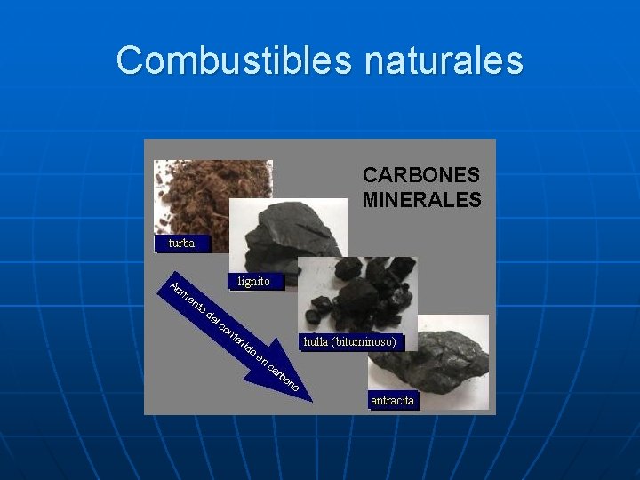 Combustibles naturales 