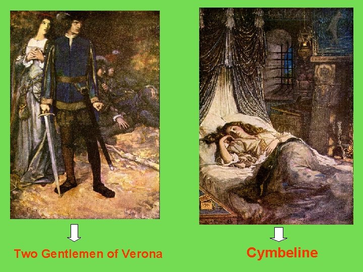 Two Gentlemen of Verona Cymbeline 