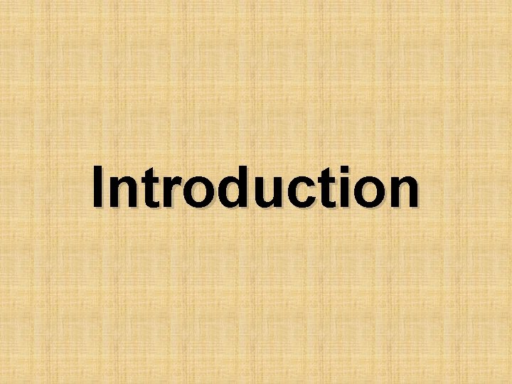 Introduction 