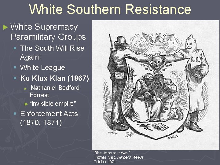 White Southern Resistance ► White Supremacy Paramilitary Groups § The South Will Rise Again!