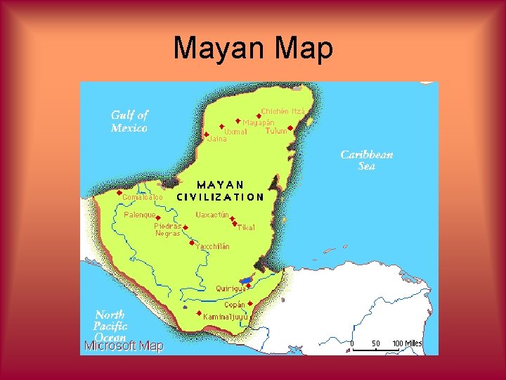 Mayan Map 