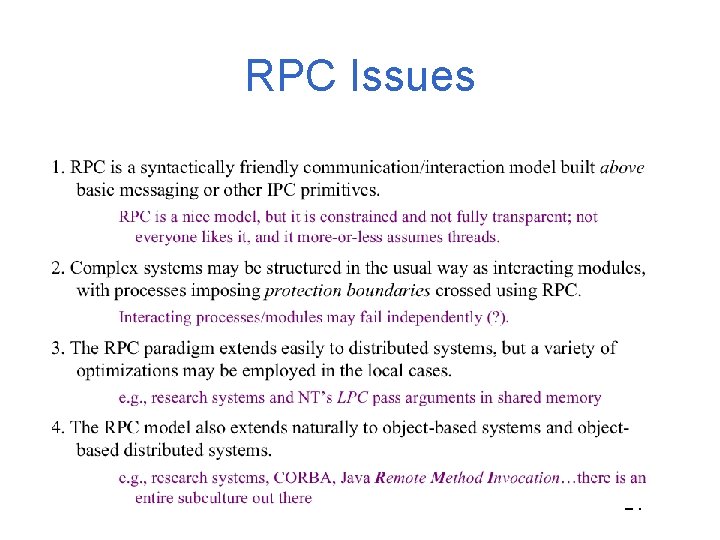 RPC Issues 24 