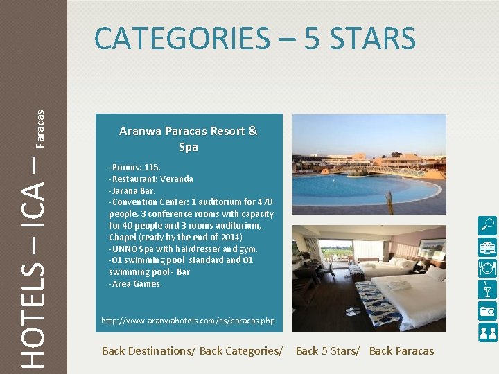 HOTELS – ICA – Paracas CATEGORIES – 5 STARS Aranwa Paracas Resort & Spa