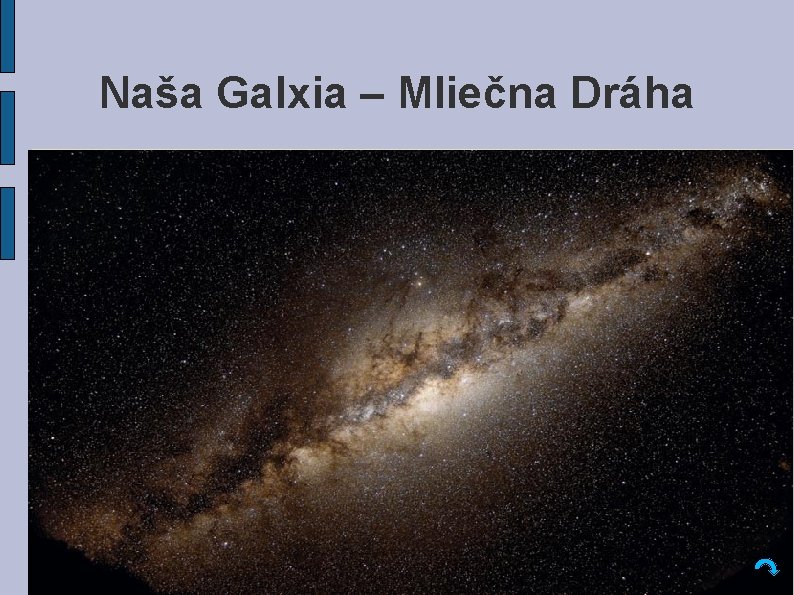 Naša Galxia – Mliečna Dráha 