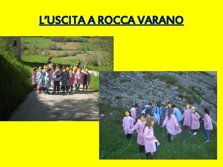 L’USCITA A ROCCA VARANO 