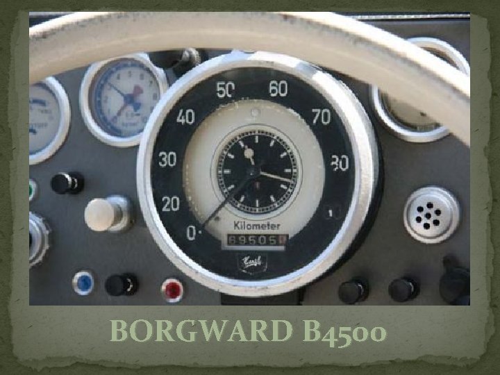 BORGWARD B 4500 