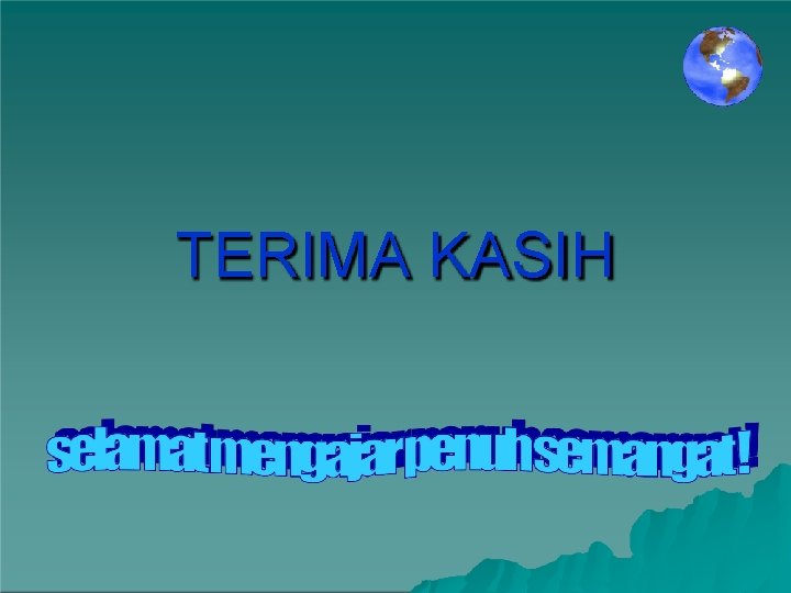 TERIMA KASIH 