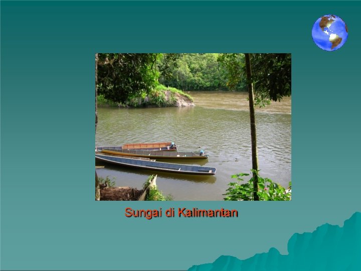 Sungai di Kalimantan 