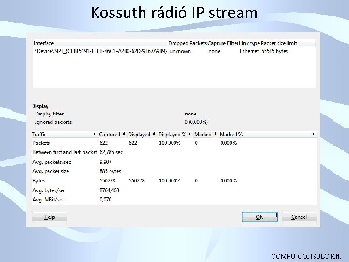 Kossuth rádió IP stream COMPU-CONSULT Kft. 