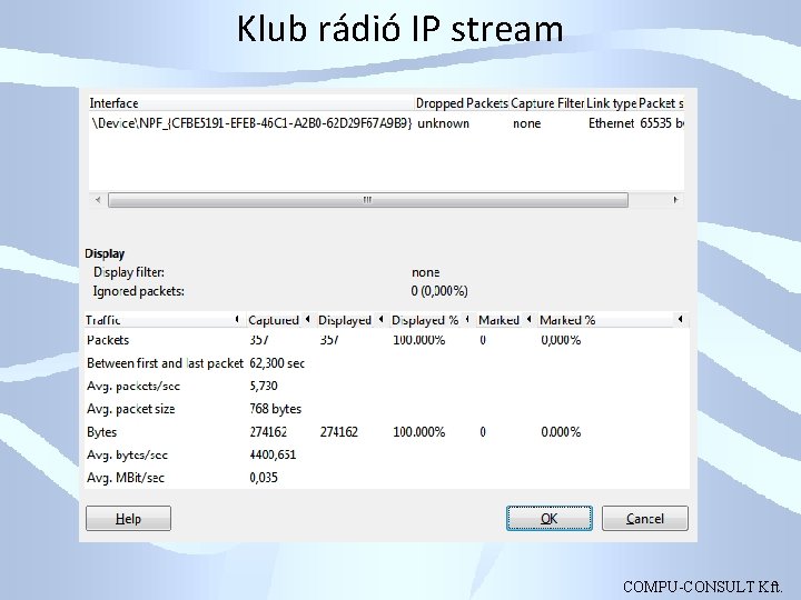 Klub rádió IP stream COMPU-CONSULT Kft. 