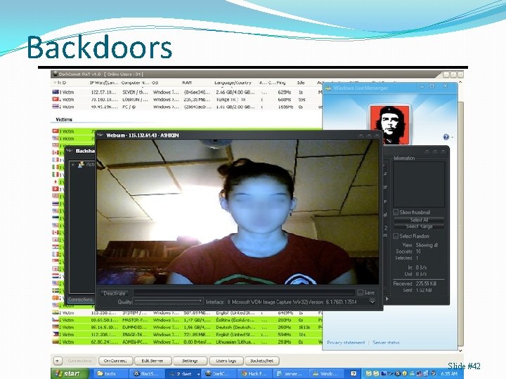 Backdoors Slide #42 