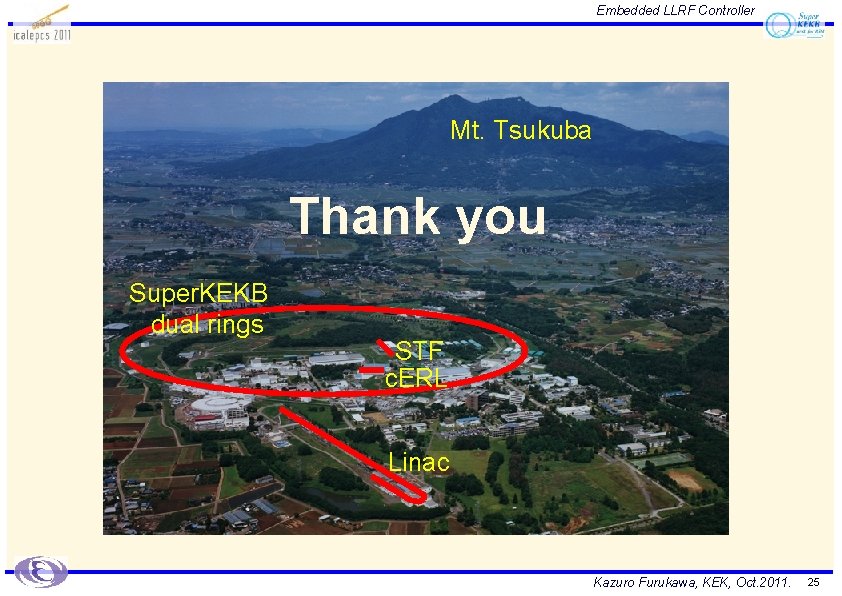 Embedded LLRF Controller Mt. Tsukuba Thank you Super. KEKB dual rings STF c. ERL