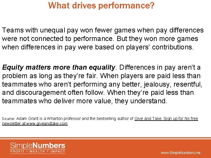 What drives performance? Teams with unequal pay won fewer games when pay differences were