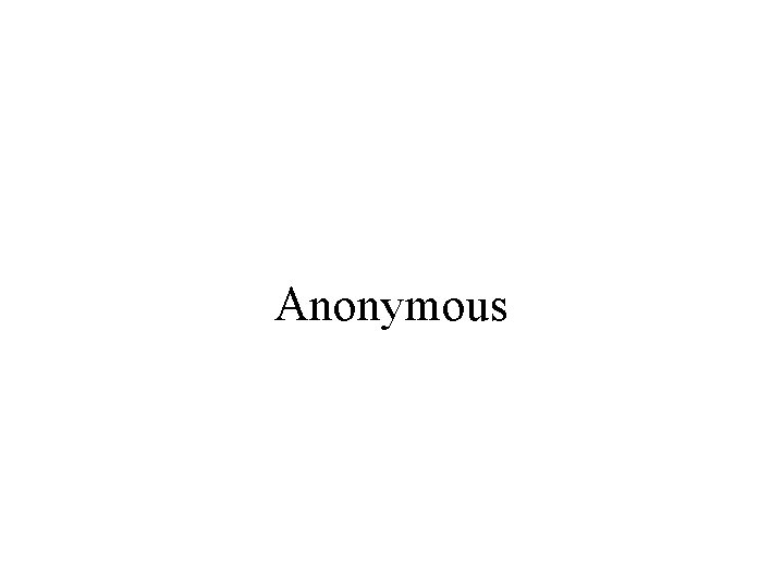 Anonymous 