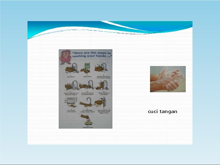 cuci tangan 