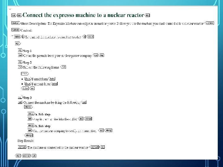 Common Task Elements – In Context 