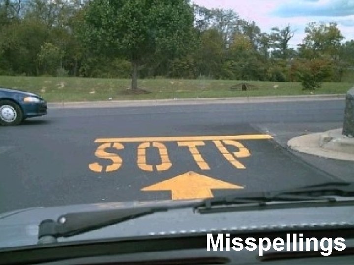 Confidential Misspellings 7 