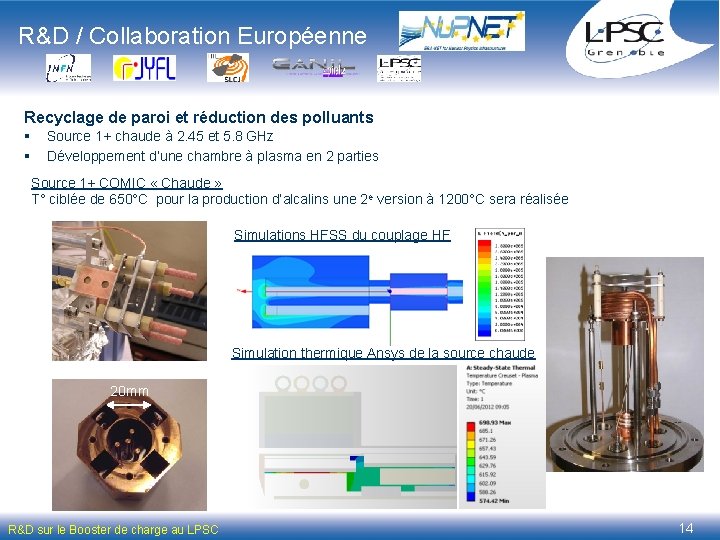 R&D / Collaboration Européenne Recyclage de paroi et réduction des polluants § § Source