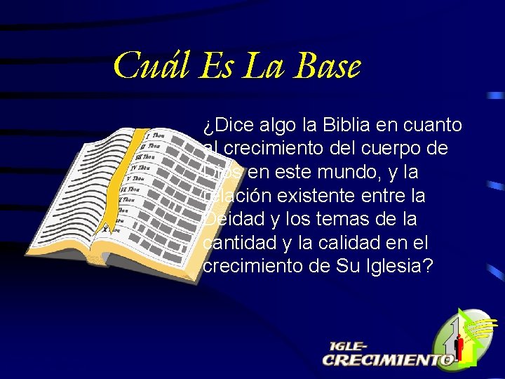 Cuál Es La Base ¿Dice algo la Biblia en cuanto al crecimiento del cuerpo