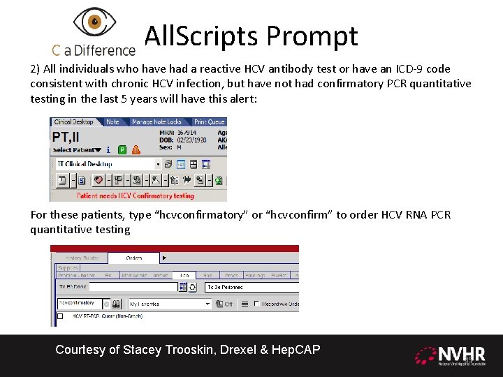 All. Scripts Prompt 2) All individuals who have had a reactive HCV antibody test